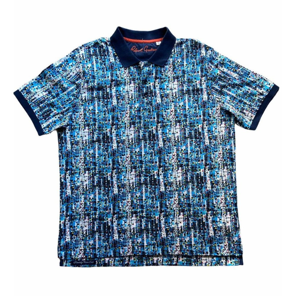 Robert Graham Mens SKULL HEAD Geometric Sz XL